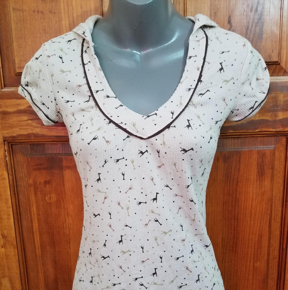 Union Bay giraffe shirt